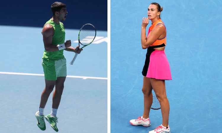 Alcaraz y Sabalenka ya están en tercera ronda de Australia 2026