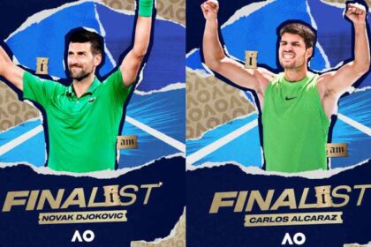 Djokovic Alcaraz Australian Open 2026