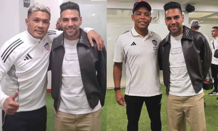 ¿Qué se dijeron Falcao, Muriel y Teófilo tras el partido?