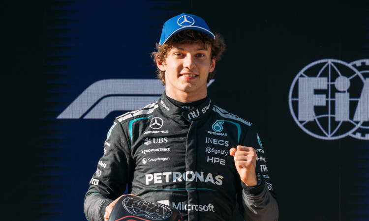 Antonelli GP de China la pole position