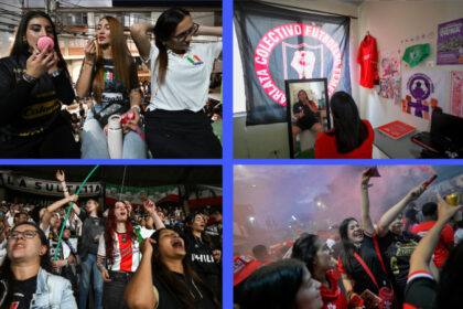 Barras femeninas estadios de Colombia