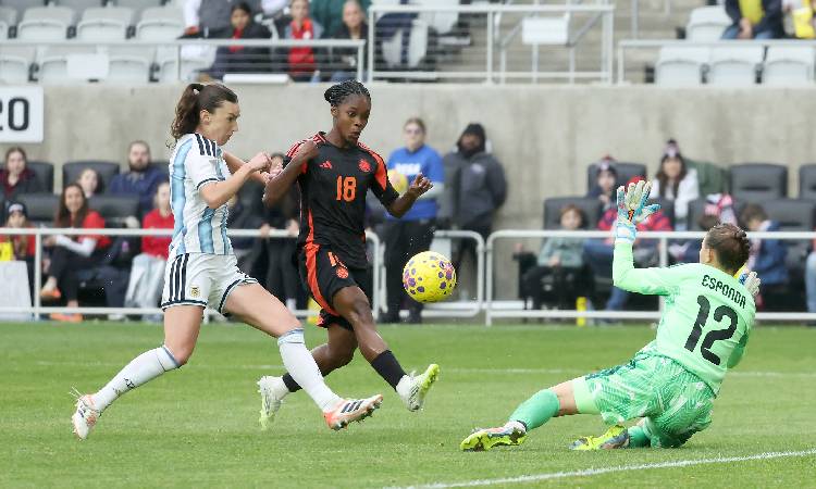 Colombia vence a Argentina en la SheBelieves Cup 2026