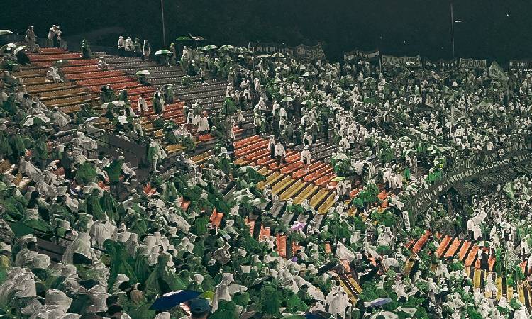 Diego Arias le envió un mensaje a la hinchada de Atlético Nacional