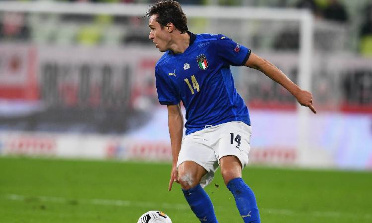 Federico Chiesa, baja de Italia para la repesca del Mundial