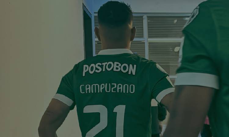 Jorman Campuzano dejó a Atlético Nacional con nueve jugadores
