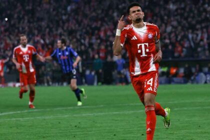 Luis Díaz conduce al Bayern Múnich a cuartos de la Champions