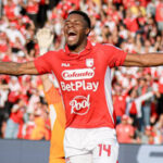 Luis Palacios primer gol en Independiente Santa Fe