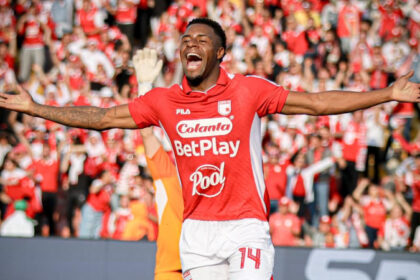 Luis Palacios primer gol en Independiente Santa Fe