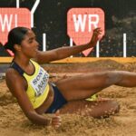 Natalia Linares logra el bronce mundial en salto de longitud