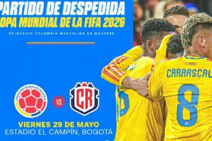 La Selección Colombia ya tiene rival para su despedida