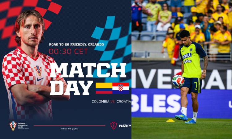 VEA EN VIVO: Colombia - Croacia, preparatorio al Mundial 2026