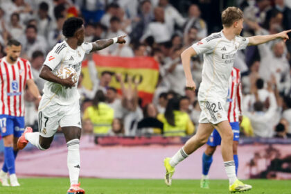 Vinícius Real Madrid Barça doblete Atlético