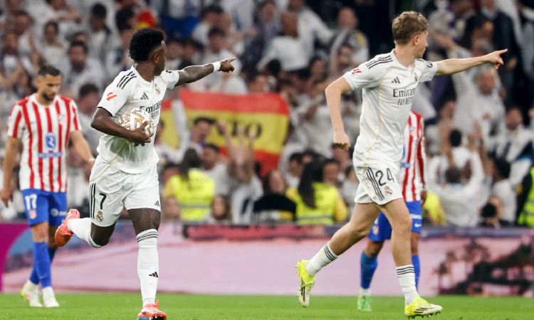 Vinícius Real Madrid Barça doblete Atlético