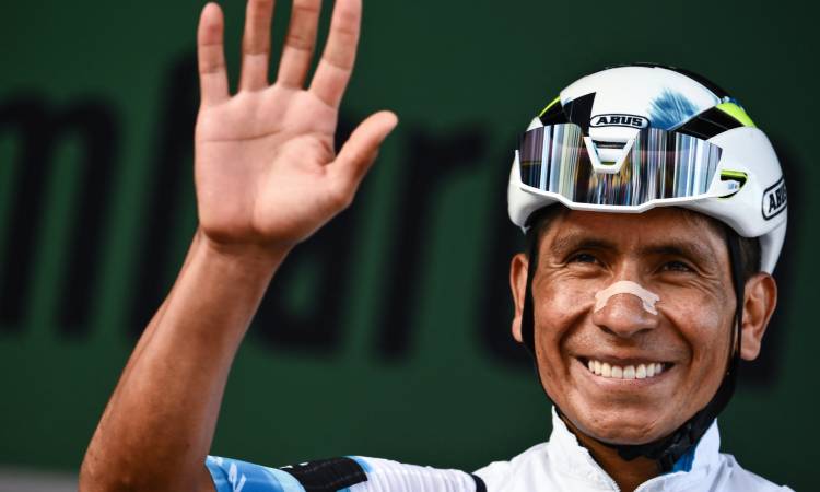 El ciclista colombiano Nairo Quintana se retirará a finales de 2026