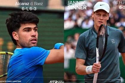 Alcaraz pisa fuerte la tierra y acaba con Báez en Montecarlo 2026