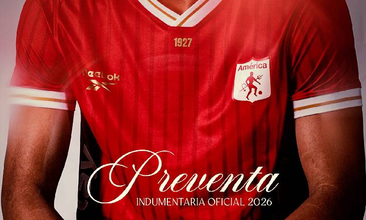 América de Cali lanzó su camiseta 2026 con sorpresa inesperada