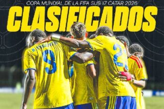 Colombia clasificó a la Copa Mundial Sub-17 Catar 2026