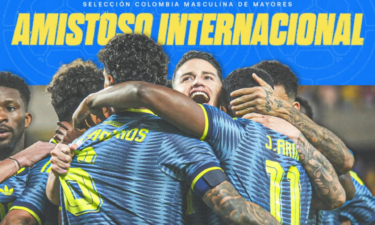 Colombia se enfrentará a Jordania en su último amistoso previo al Mundial 2026