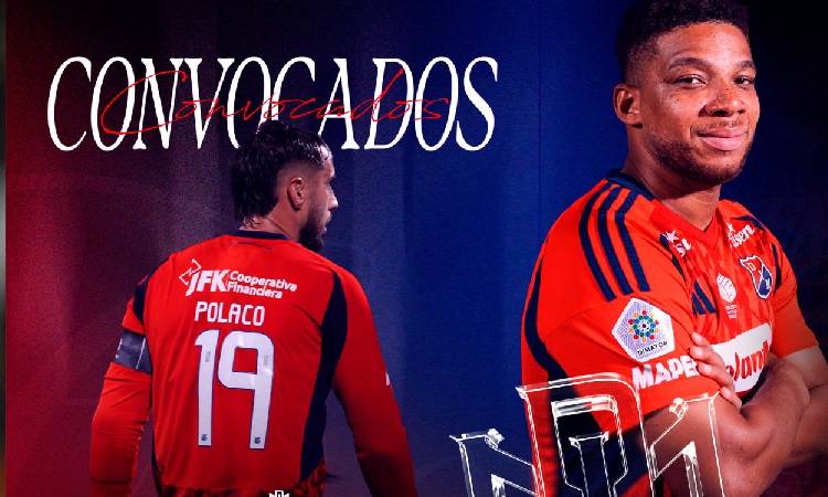 DIM tendrá 3 bajas para el derbi antioqueño ante Atlético Nacional