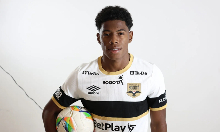 Dereck Moncada deja a Internacional de Bogotá para irse a Suiza