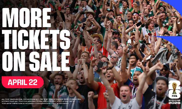 FIFA activa nueva fase de venta de entradas para el Mundial 2026