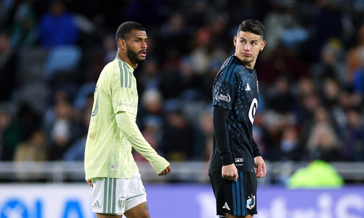 James Rodríguez espera minutos con Minnesota