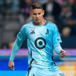 James Rodríguez fue titular por primera vez con Minnesota United
