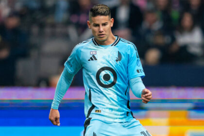 James Rodríguez fue titular por primera vez con Minnesota United