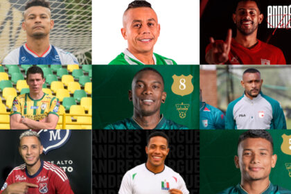 Los jugadores del fútbol colombiano libres