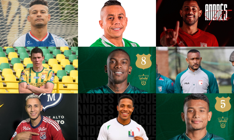 Los jugadores del fútbol colombiano libres