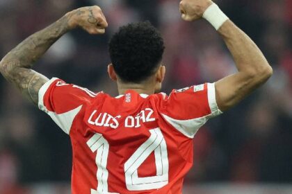 Luis Díaz, una de las figuras del Bayern campeón de Bundesliga