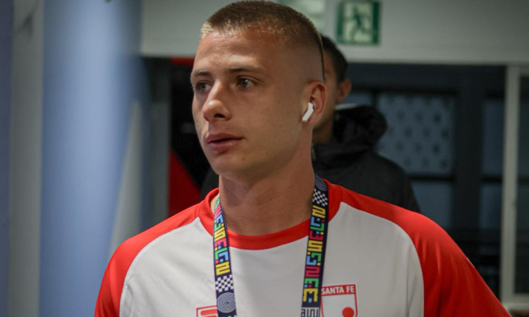 Mateo Puerta Santa Fe ante Llaneros