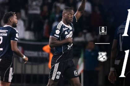 Medellín rescató un punto ante Once Caldas en Manizales