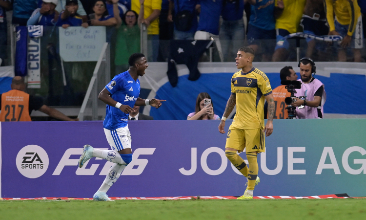 Néiser Villarreal, la figura de Cruzeiro en la victoria ante Boca