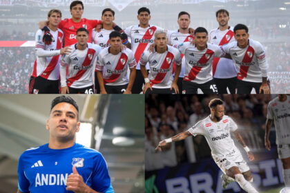 River, Neymar y Falcao: Sudamericana