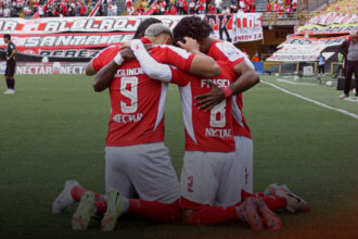 Santa Fe goleó a Cúcuta Deportivo y se ilusiona con clasificar