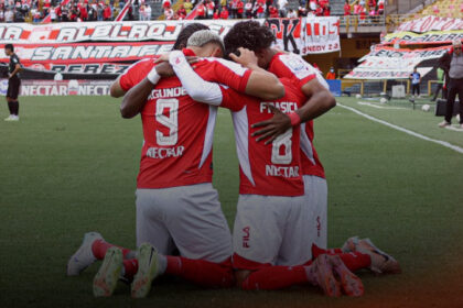 Santa Fe goleó a Cúcuta Deportivo y se ilusiona con clasificar