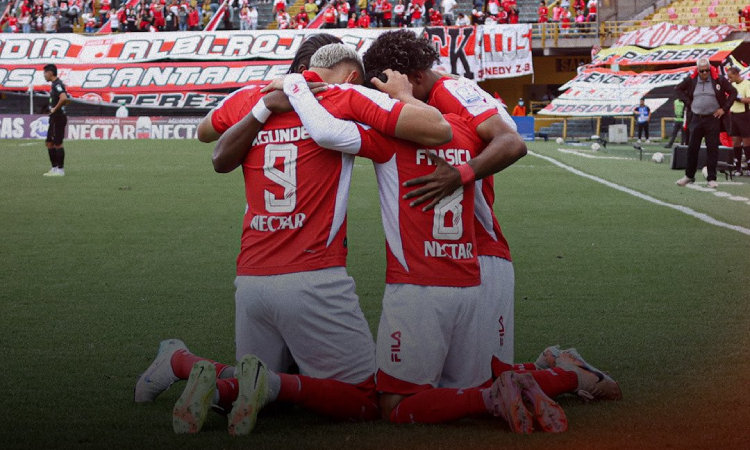 Santa Fe goleó a Cúcuta Deportivo y se ilusiona con clasificar