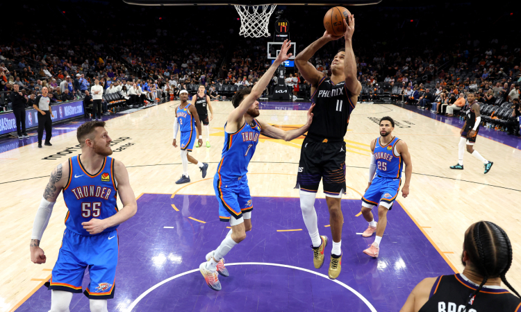 Thunder completan barrida sobre Suns y Magic acorralan a Pistons en playoffs
