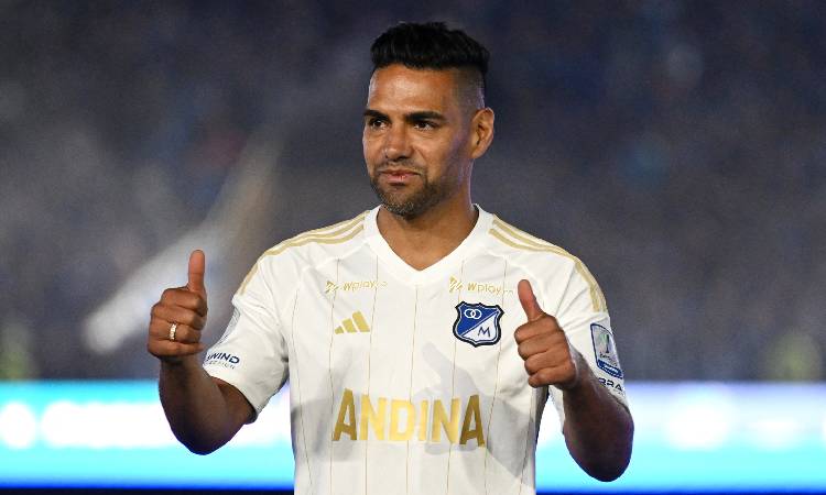 El historia de las lesiones de Radamel Falcao García en Millonarios
