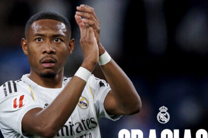 El defensa austríaco David Alaba deja el Real Madrid