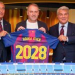 Hansi Flick renueva como entrenador del Barcelona hasta 2028