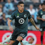 James Rodríguez marcha del Minnesota United con derrota en la MLS