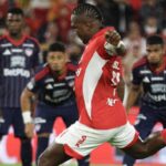 Santa Fe rescató un empate ante Junior de Barranquilla en Bogotá
